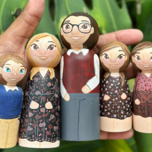 Personalized Peg dolls