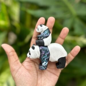 Aurora Panda Woden Toy Set