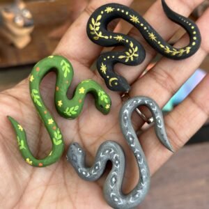Wooden Toy Snake Reptile
