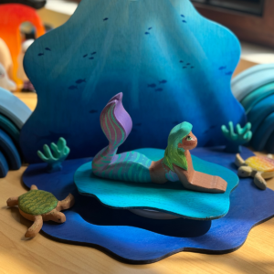 Dreaming Mermaid Wooden Toy
