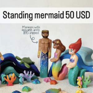 Standing Mermaid