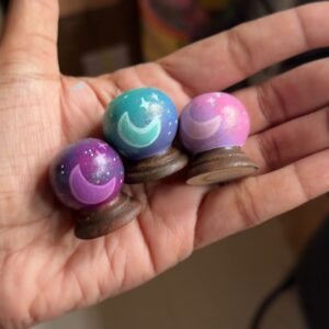 Mystical Crystal Ball Wooden Toy
