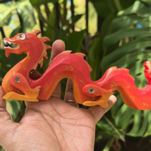 Chinese Dragon Wooden Toy