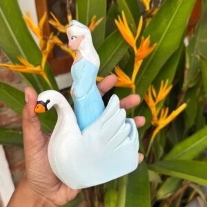 Ice Realm Swan Guardian Princess