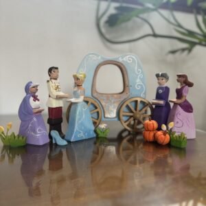 Wooden Fairytale Character Set - Hand-Painted Storybook Figures | Enchanted Tale Play Set