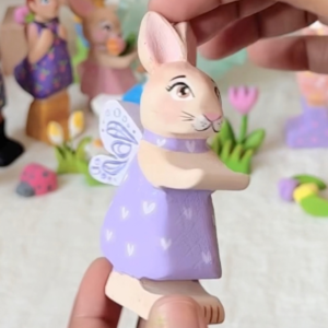 Fairy Bunny Wooden Toy