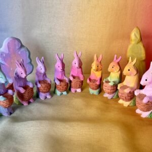 Easter Bunny Wooden Toy